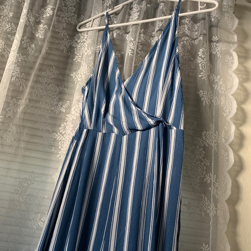 Long Striped Romper